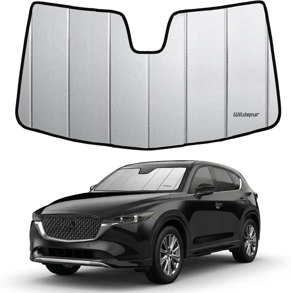 2017-2025 CX-5 Windshield Sun Shade for Mazda CX-5 2017 2018 2019 2020 2021 2022 2023 2024 2025 Automotive Car Front Window Sunscreen Sunshade