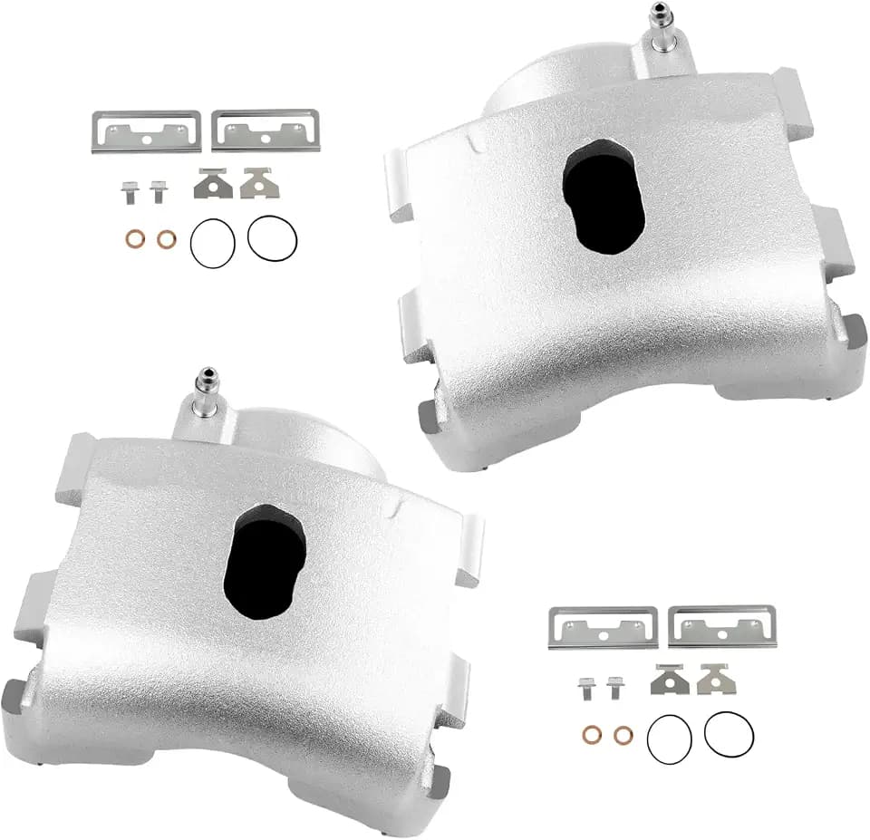 cciyu Front Left & Right Disc Brake Calipers Without Bracket 184076 184075