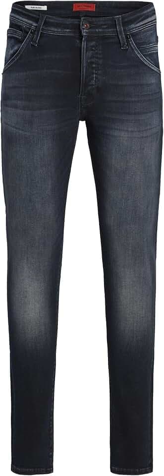 JACK & JONES Male Slim Fit Jeans JJIGLENN JJFOX 50SPS CB 104 NOOS Slim Fit Jeans
