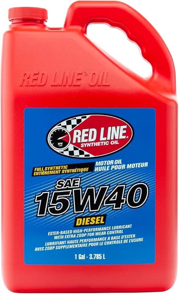 Red Line 21405 15W40 Synthetic Diesel Motor Oil - 1 Gallon