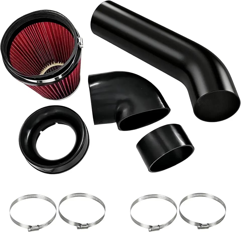 4" LS Swap Cold Air Intake Kit Fit for Camaro Chevelle GTO Monte Carlo Caprice LS1 LS2 LSX LQ4 LQ9 Restomod