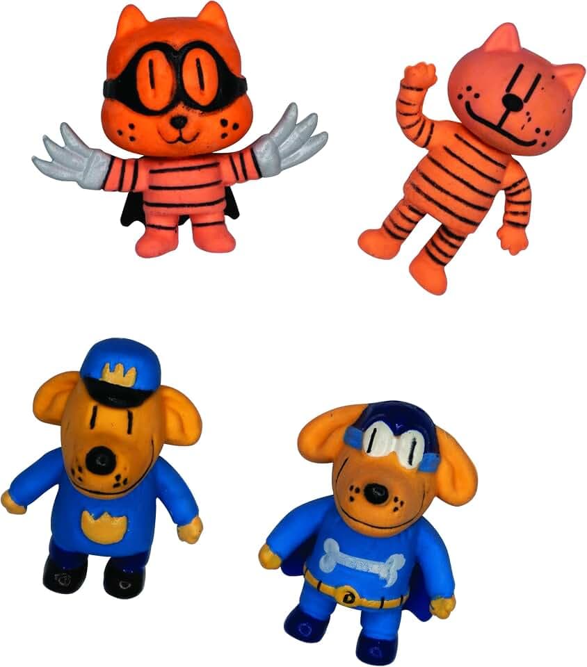 Raymond Geddes Dog Man 3D Puzzle Eraser (Tub of 24)