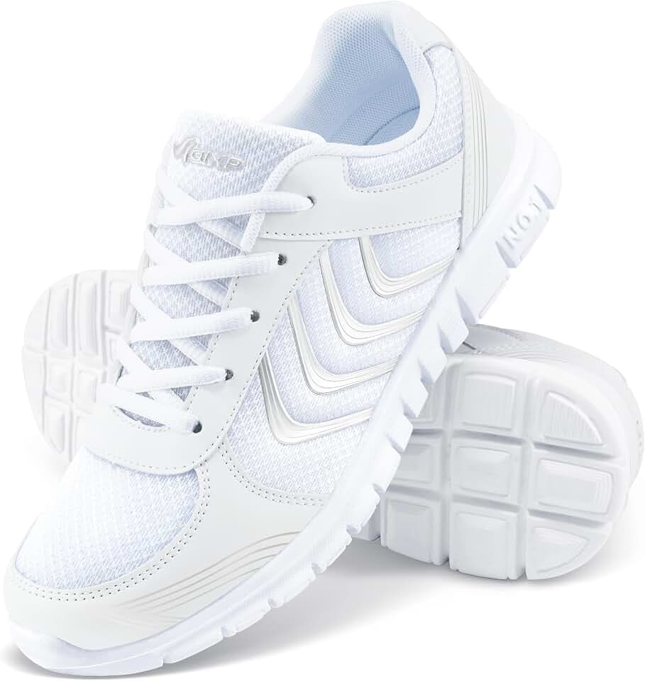 Alicegana Womens Comfortable Walking Shoes: Lightweight Breathable Womens Sneakers for Daily Walks - Non Slip Casual Tennis Shoes for Work Commuting