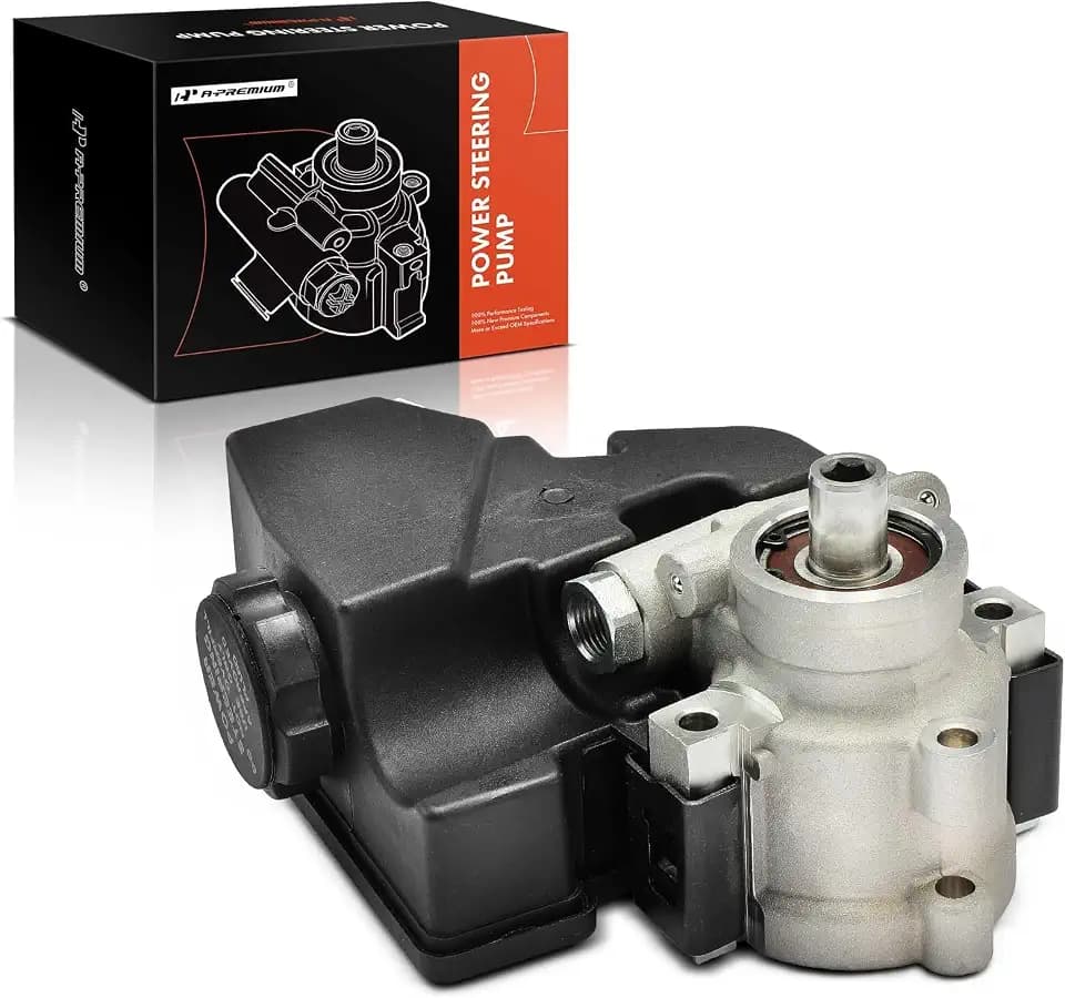 A-Premium Power Steering Pump, with Reservoir Compatible with Cadillac