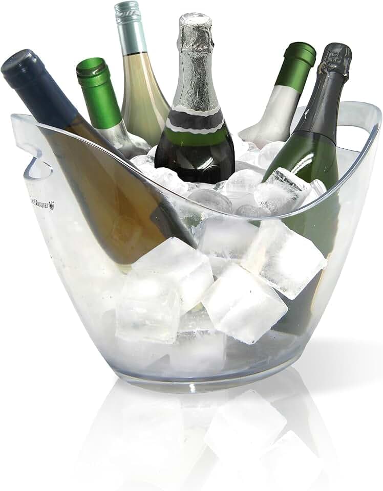 Vin Bouquet FIE 029 - Transparentr Eiskübel für 6 Flaschen