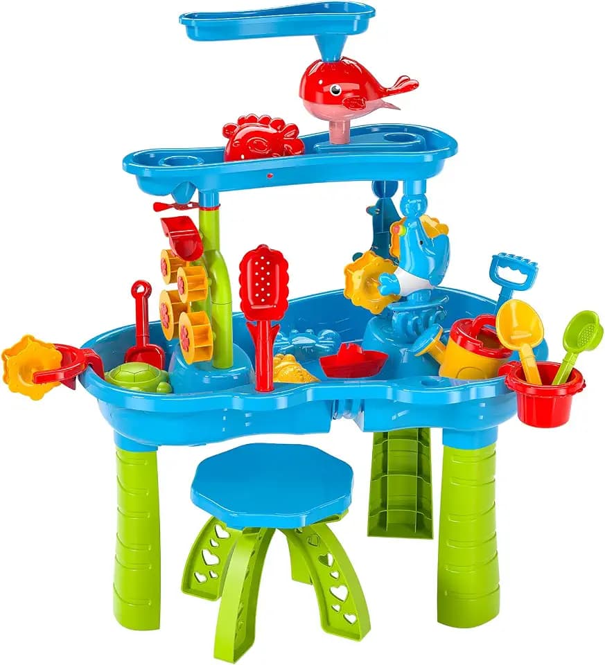 TEMI Toddler Water Table | Kids Sand Water Table