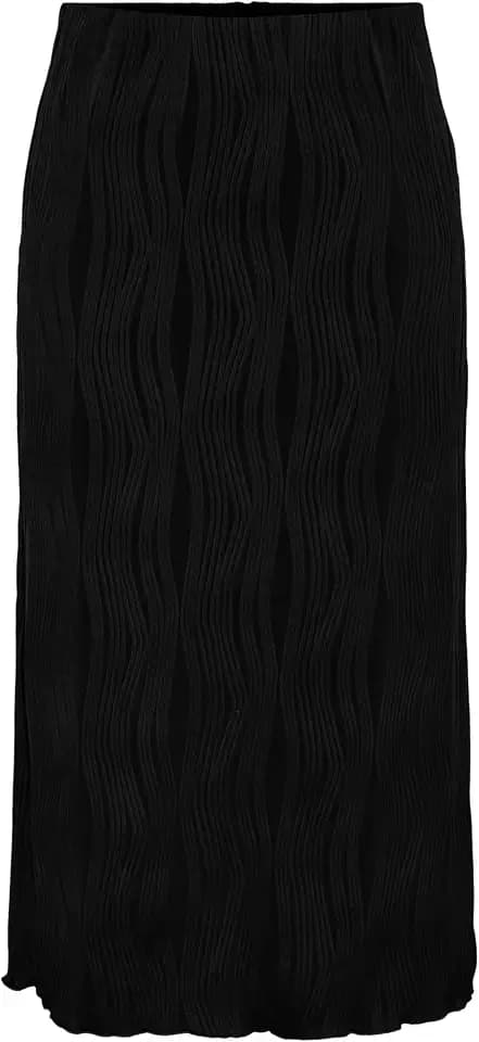 Pieces Damen Pcnannika Hw Midi Skirt Bc Midirock (1er Pack)