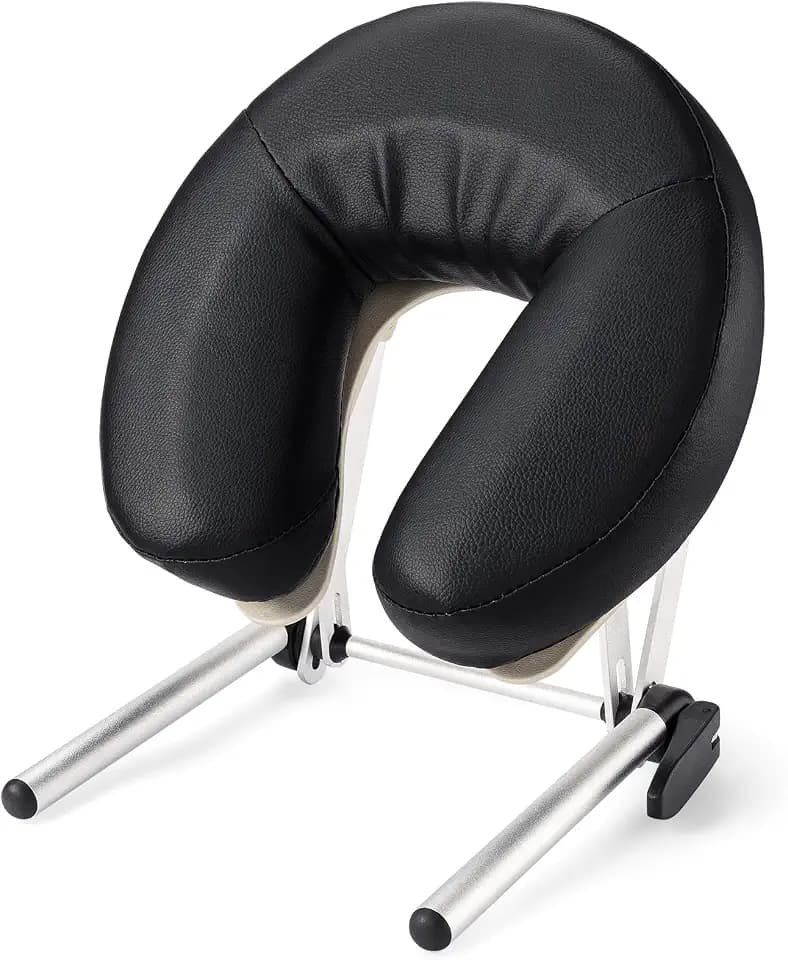 Massage Table Face Cradle & Pillow, Adjustable Massage Spa Bed Headrest