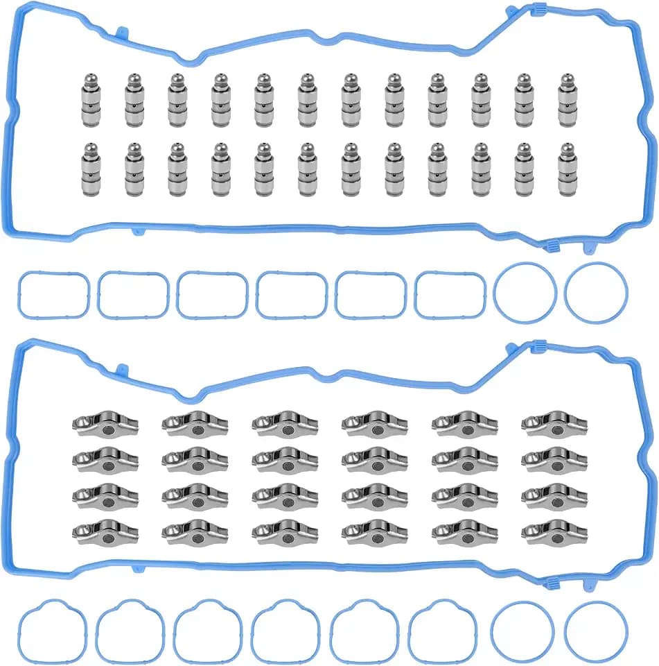 WANGSHENG 3.6 Pentastar Rocker Arm Lifters Kit, For 2011-2021 Dodge Challenger Charger Durango Grand Caravan, Jeep Grand Cherokee Wrangler, Ram 1500, Chrysler 300 3.6L 5184296AH 5184332AA (24PCS)