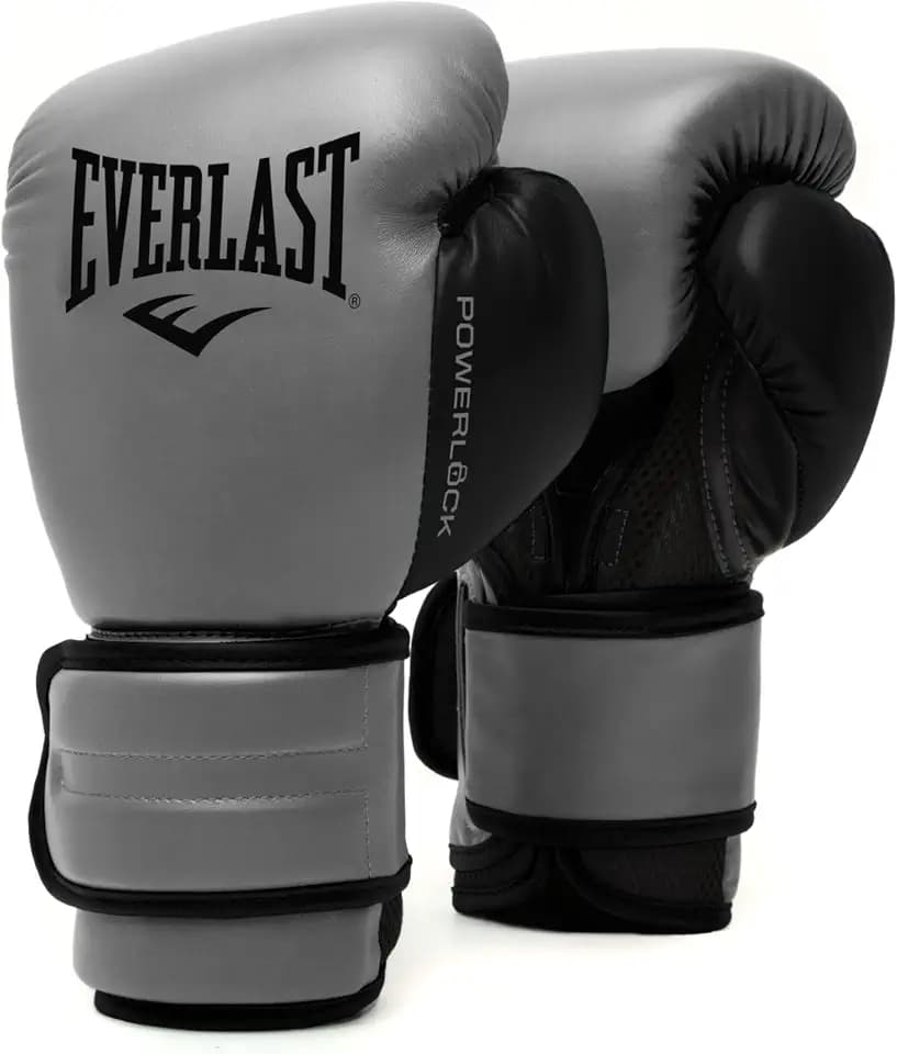 Everlast Powerlock OG & Powerlock 2R Boxhandschuhe, Trainingshandschuhe für Sandsack, Pratzen & Sparring, Klettverschluss, Advanced Foam Technologie, Ergonomischer Griff – Original Everlast Ausrüstung