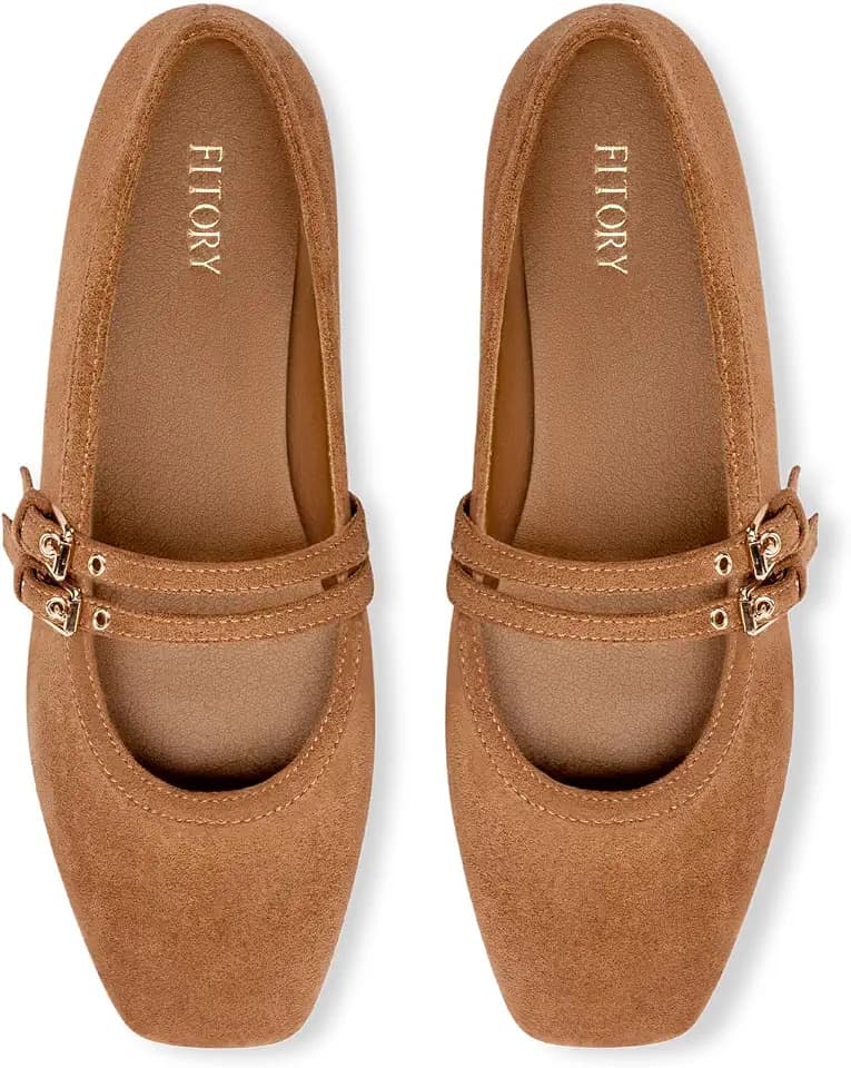 FITORY Mary Jane Women's Ballet Flats Work Business Casual Shoes