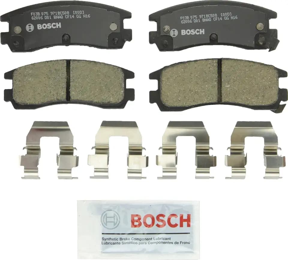 BOSCH BC508 QuietCast Premium Ceramic Disc Brake Pad Set - Rear