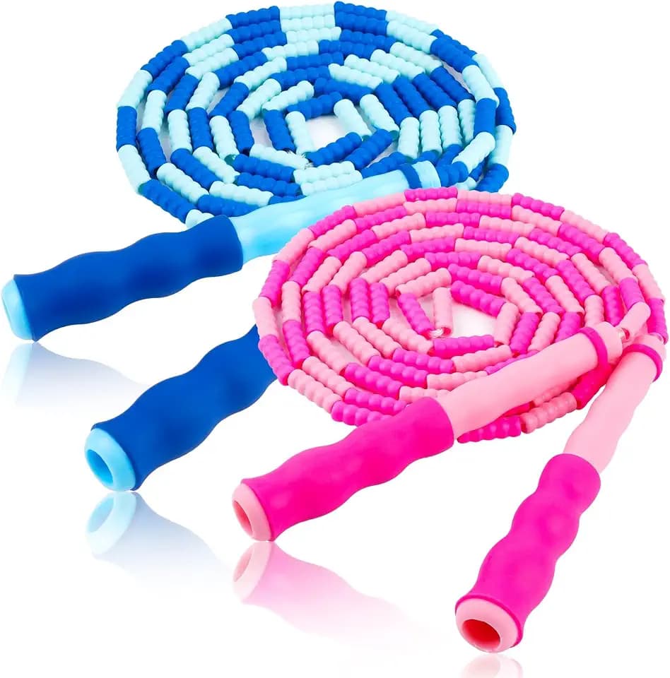 Jump Rope for Kids, Adjustable Jump Ropes for 4 5 6 7 8 10 12, Tangle Free