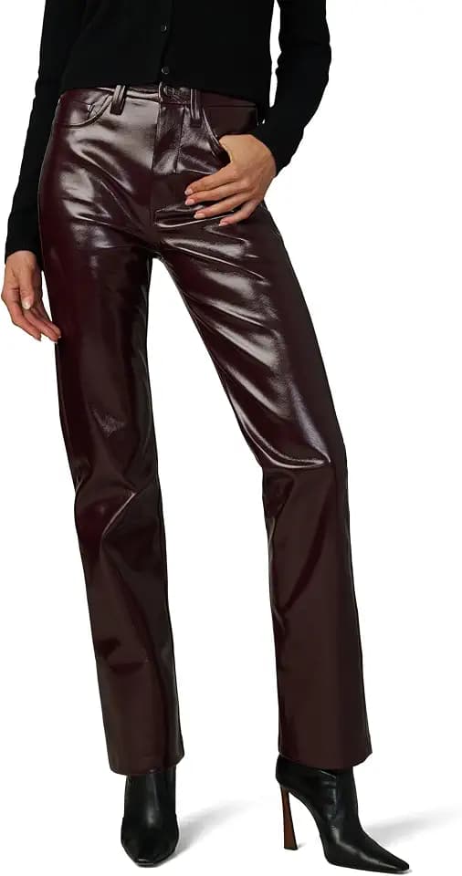 JOE'S JEANS The Vegan Patent Leather Margot Slim 32