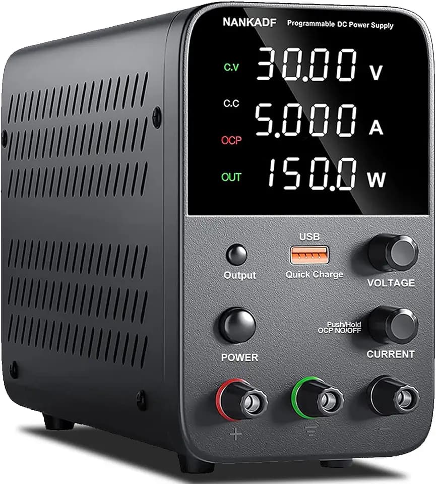 Labornetzteil (0-30V,0-5A) mit Kurzschlussalarm/Ausgangsschalter