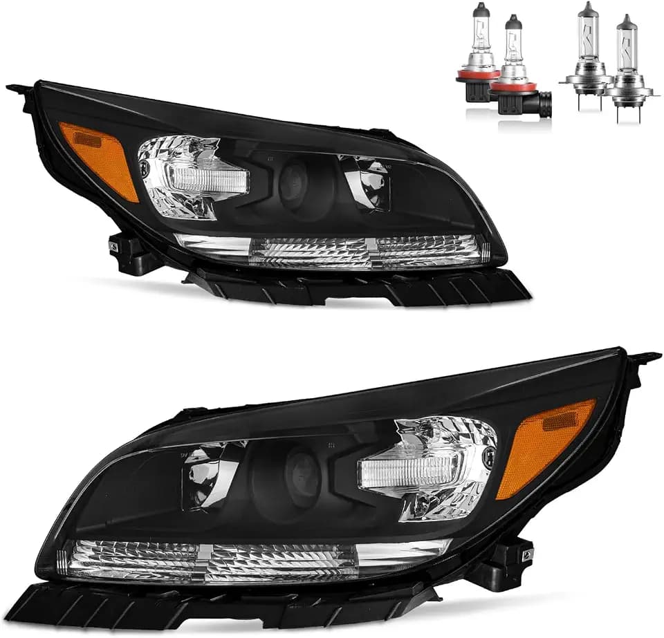 Halogen Headlights for 2013-2015 Chevy Malibu