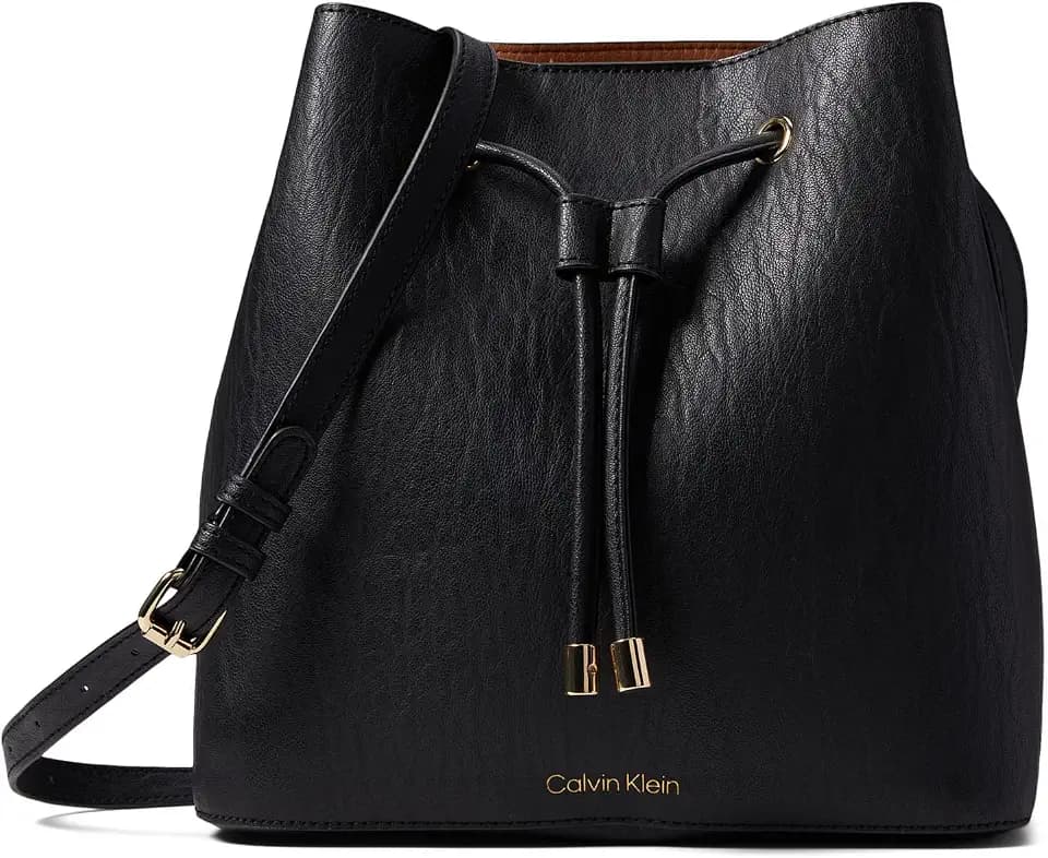 Calvin Klein Women's Gabrianna Novelty Bucket Shoulder Bag