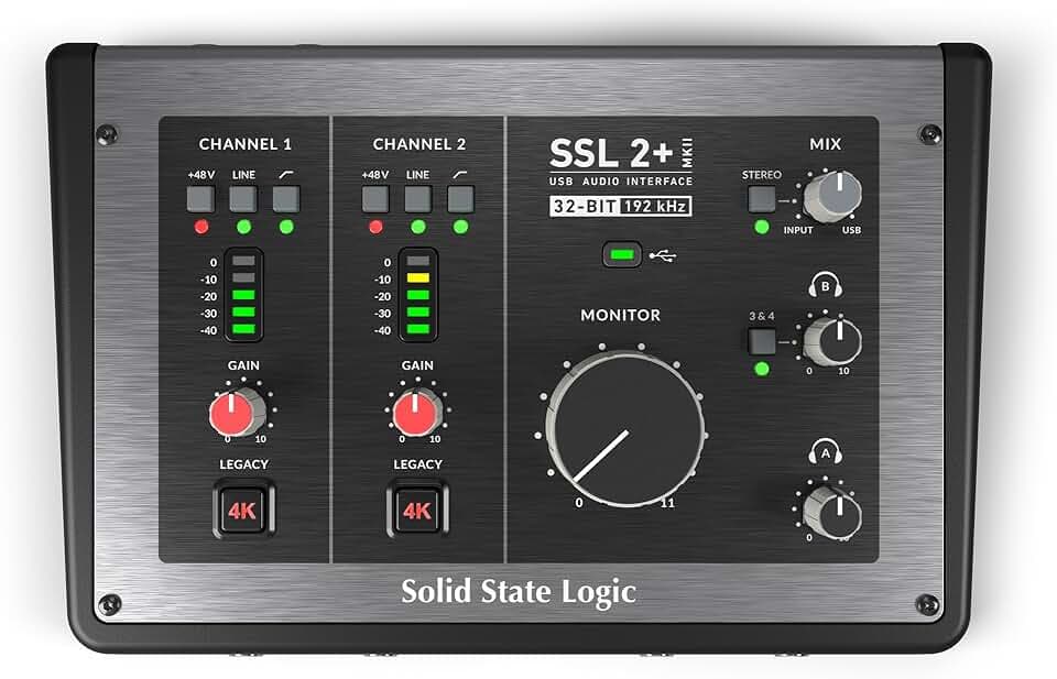 SSL2+ MKII Audio-Interface