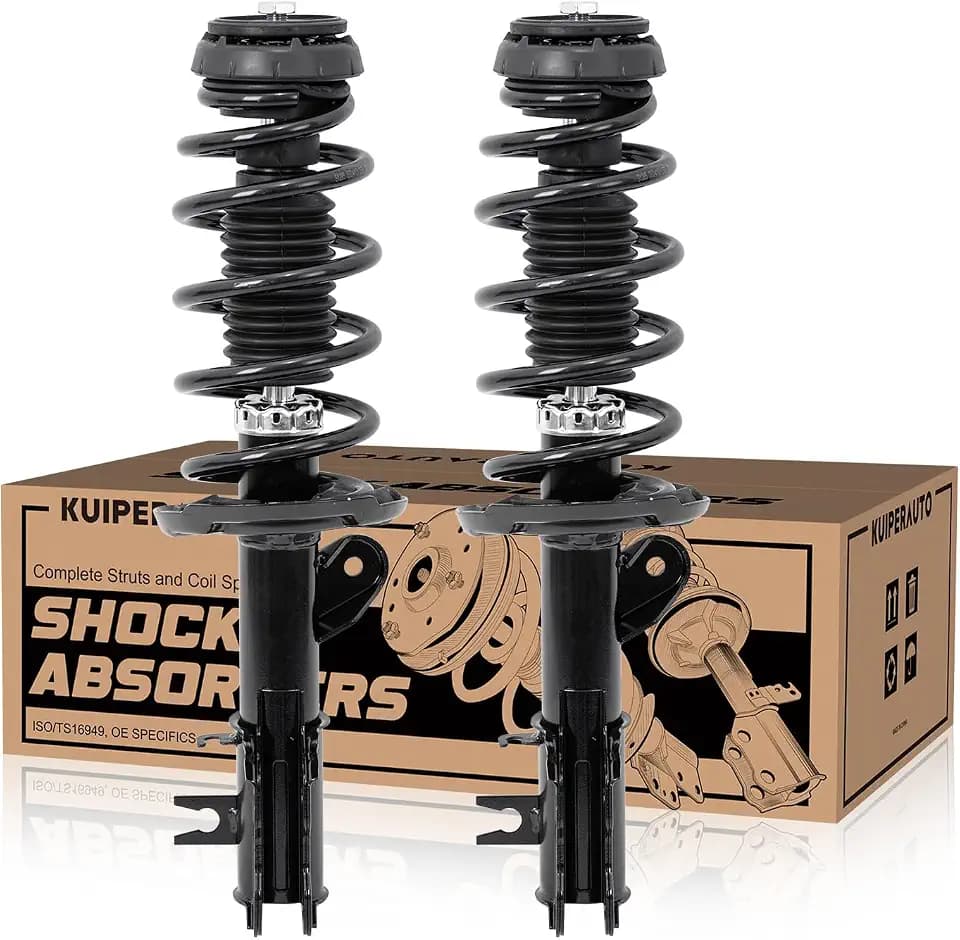 KUIPERAUTO Front Complete Struts Shock Absorber w/Coil Spring Assembly Compatible for 2013-2019 Chevrolet Trax Buick Encore AWD 272935 272934