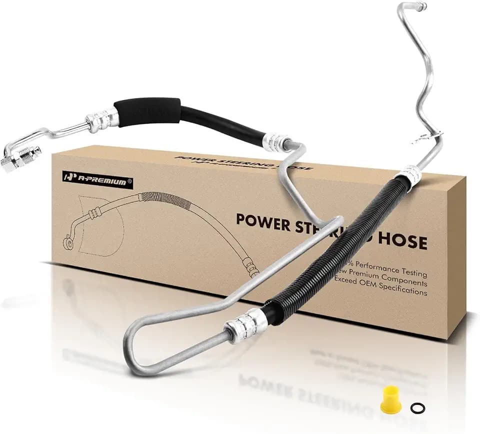A-Premium Power Steering Pressure Hose Assembly Compatible with Cadillac