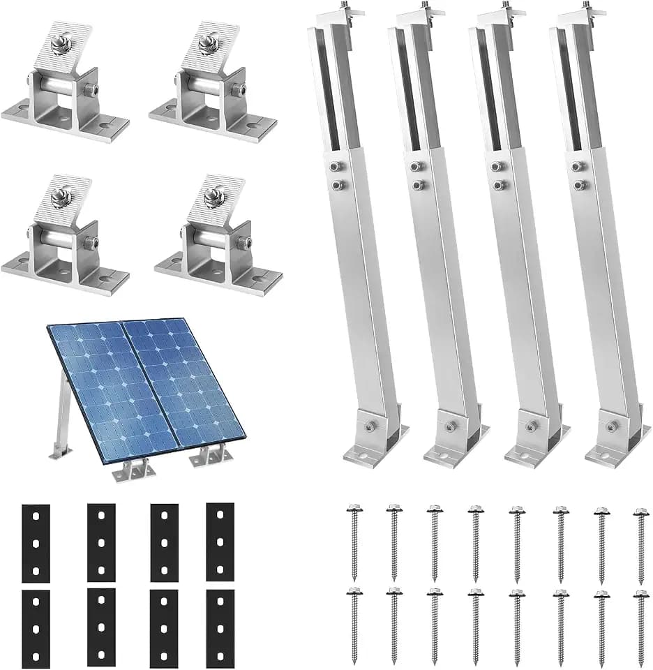 Royouzi Befestigung Solarmodul, 2 Sets Halterung Aufständerung