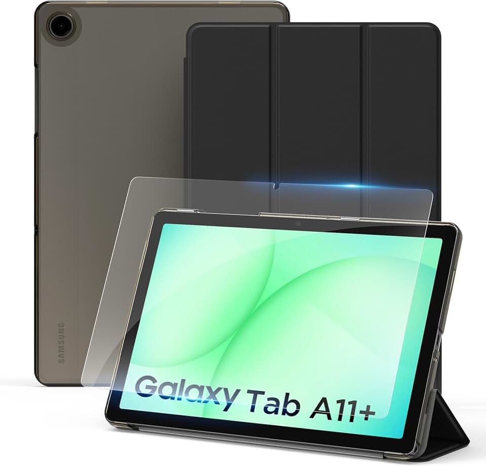 CACOE Case for Samsung Galaxy Tab A11+/ A9+ Plus 11" with Screen Protector