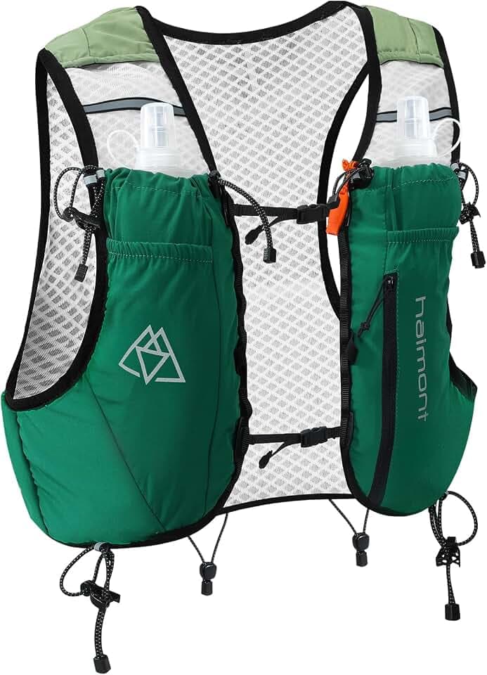 Haimont 10L Trail Running Hydration Vest with Soft Flasks