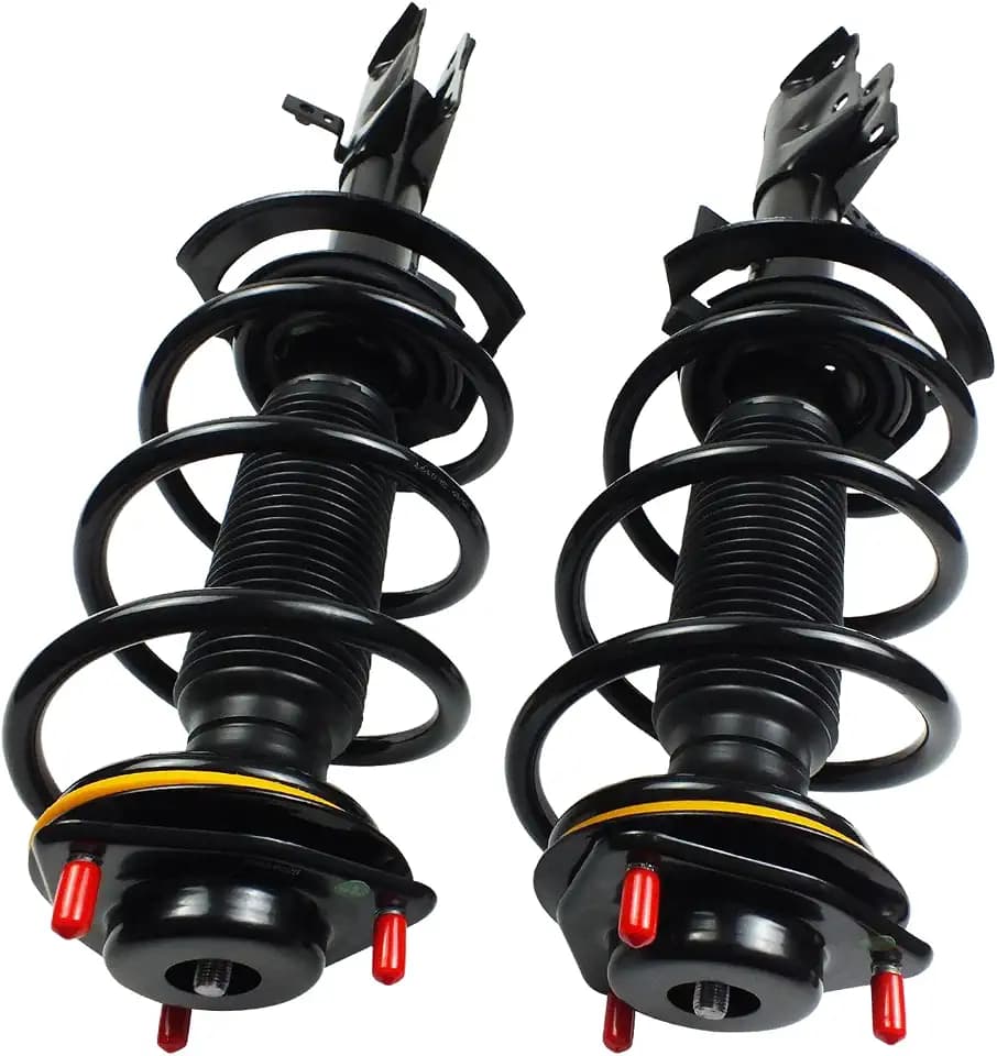 Front Struts Shock Absorbers FWD & 4WD for 2007-2012 Dodge Caliber, 2007 2008 2009 2010 Jeep Patriot & Compass, Complete Assembly Kit w/Coil Spring Struts 172367 172368