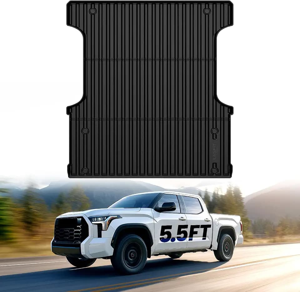 LASFIT Bed Mat for Toyota Tundra 2022-2026 (5.5FT/5.5' Bed) Truck Bed