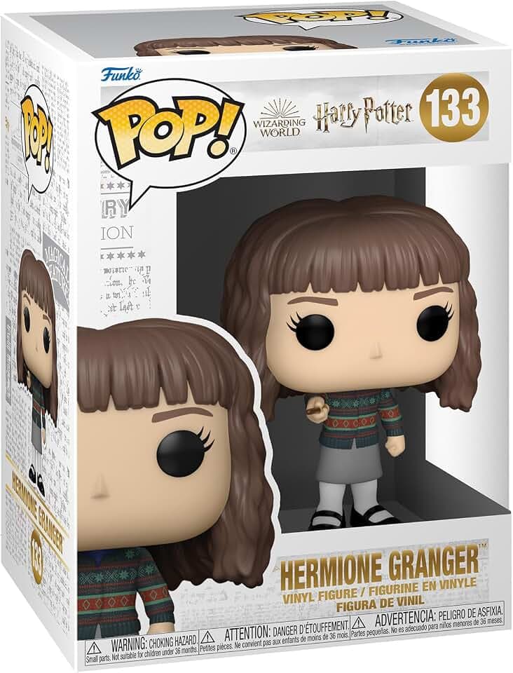 Funko Pop! HP: HP Anniversary - Hermione Granger mit Wand - Hermine Granger - Harry Potter - Vinyl-Sammelfigur - Geschenkidee - Offizielle Handelswaren - Spielzeug Für Kinder und Erwachsene