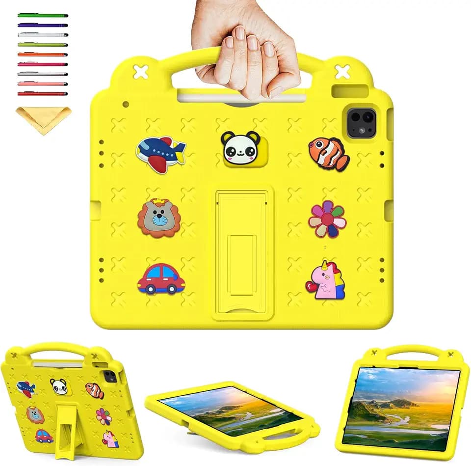 Kids Case for iPad Air 13 /Pro 13/iPad Pro 12.9 inch (6th/5th/4th/3rd Gen)