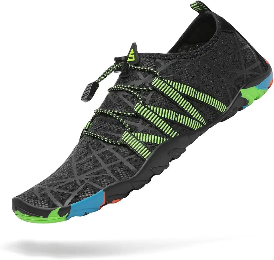 Mishansha Water Shoes for Women Men, Quick-Dry Barefoot Swim Shoes