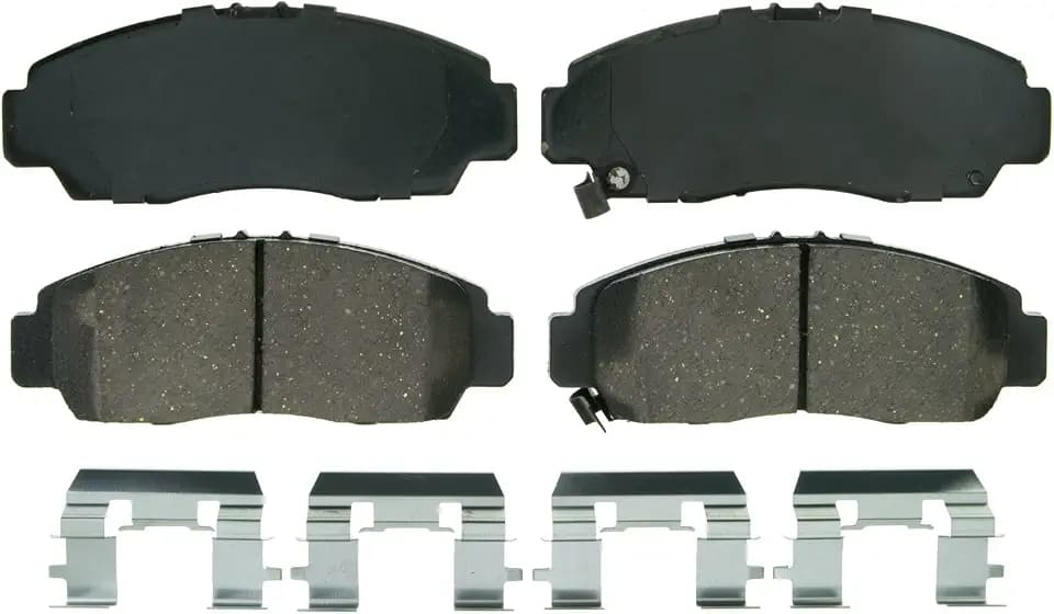 Wagner QS ZD787 Disc Brake Pad Set, Chamfered Edges for Smooth, Quiet Stops, Fits 2003–2010 Honda Accord