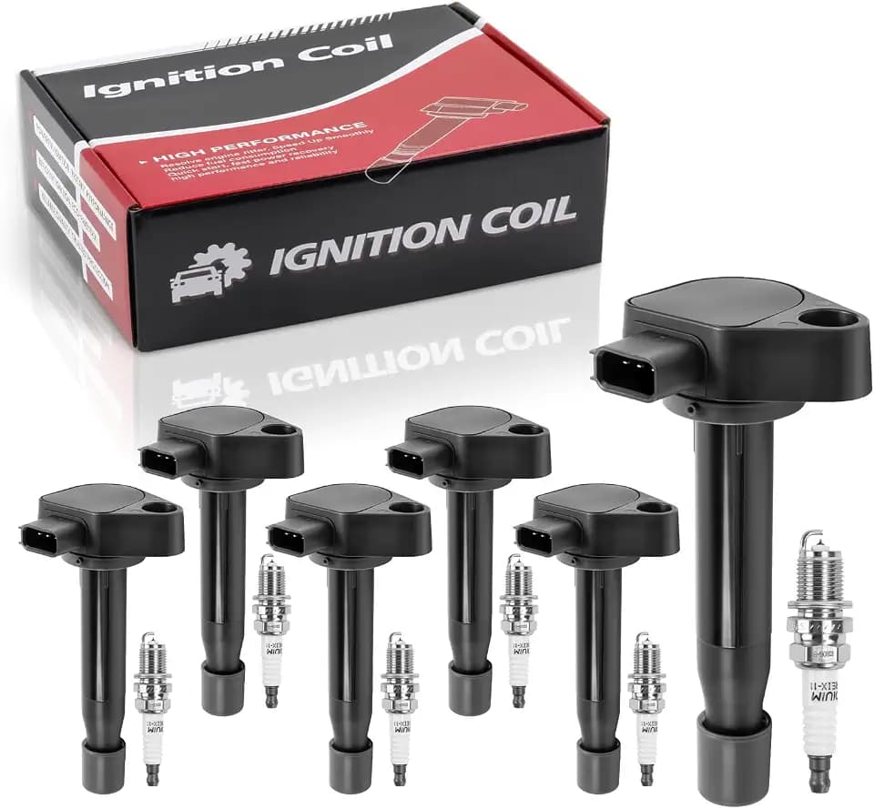 Ignition Coil pack & Iridium Spark Plug Fits for 1999-2007 Odyssey Accord