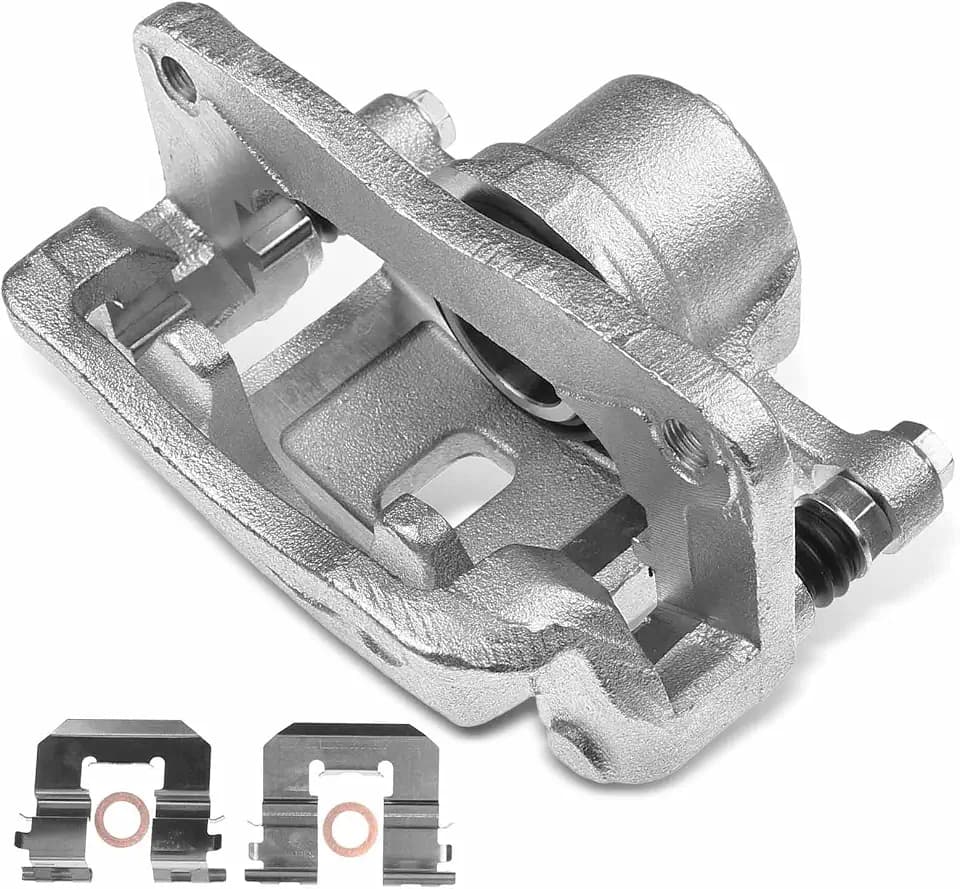 A-Premium Rear Left Driver Disc Brake Caliper with Bracket