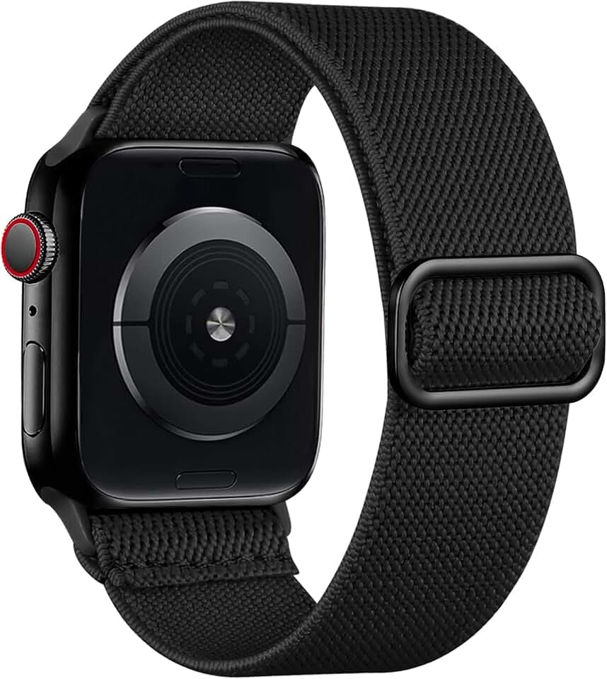 Lerobo Stretchy Solo Loop Compatible with Apple Watch Bands for Women Men
