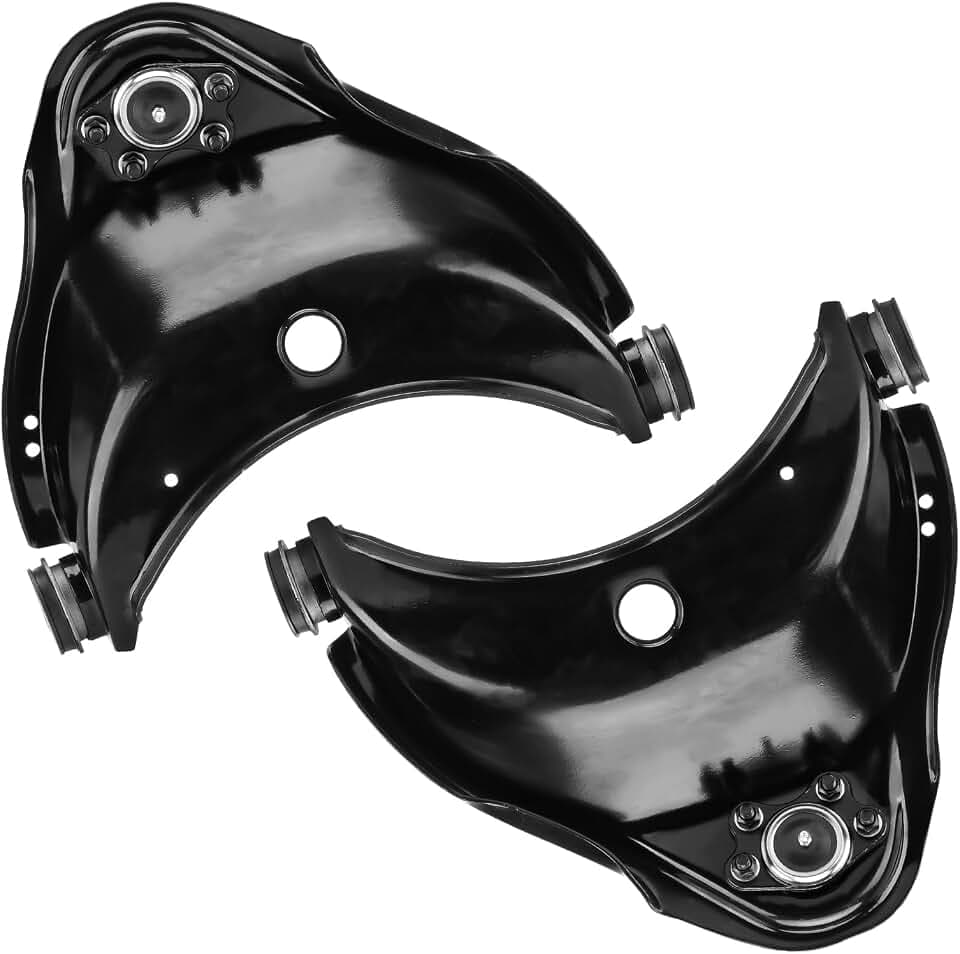 2PC Front Upper Control Arms w/Ball Joints Suspension Kit Fit for Chevy GMC Express Savana 1500 2500 1996-2002 Tahoe 1995-2000 Yukon 1992-1999 C1500 1988-1999 C2500 1988-2000 K620160 K620161