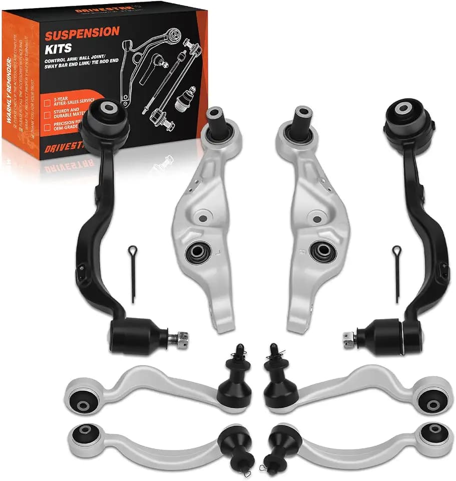Front Suspension Kit Upper Lower Control Arm for Lexus LS460 2007-2017, RWD