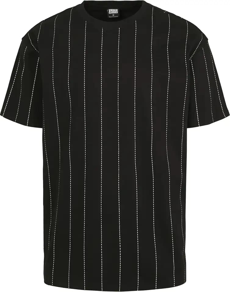 Urban Classics Herren Oversized Pinstripe Tee