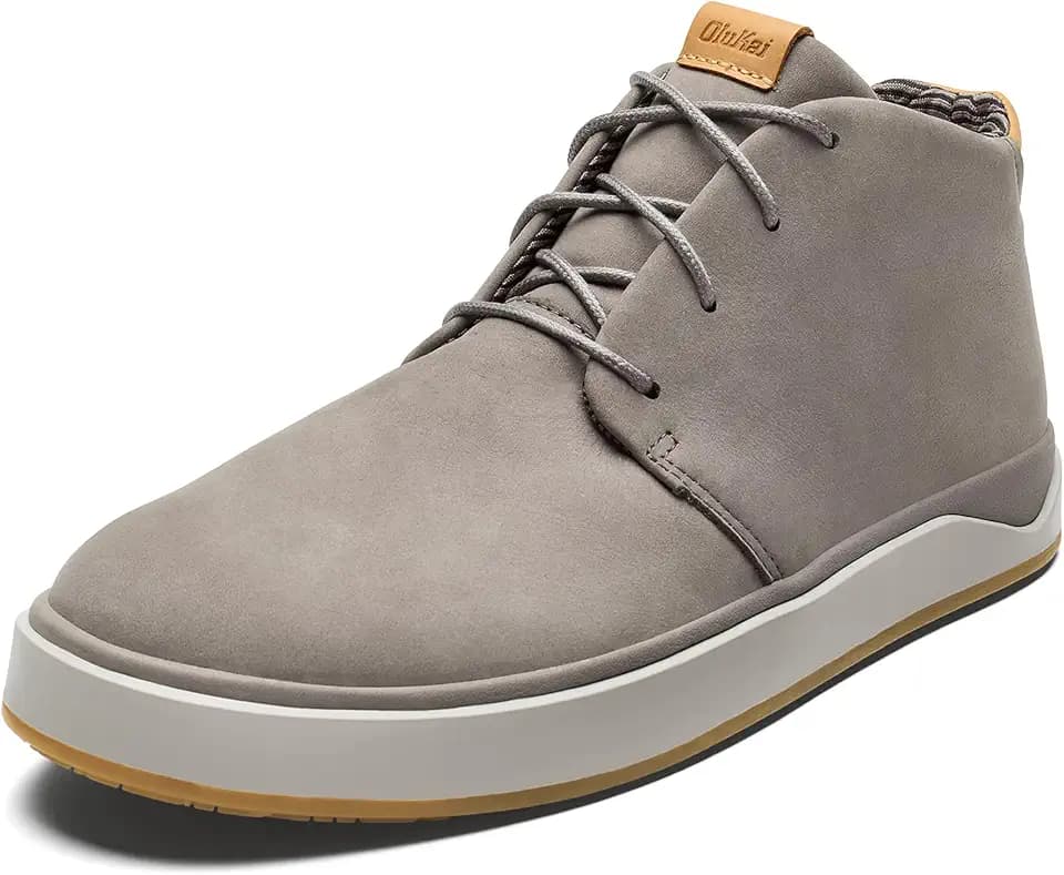 OluKai Papaku 'Ili Men's Boots, Durable Waterproof Leather