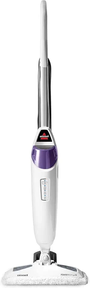 BISSELL PowerFresh Pet Steam Mop 19404 Hard Floor Steamer with Odor‑Eliminating Scent Discs, Easy Scrubber for Tough Messes, 2 Steam Levels, Sanitizes