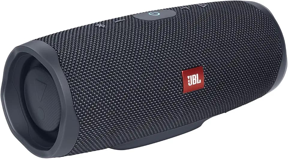 JBL Charge Essential 2 – Tragbarer wasserdichter Lautsprecher mit Powerbank - Schwarz – Wasserdicht – 20 Std. Akkulaufzeit