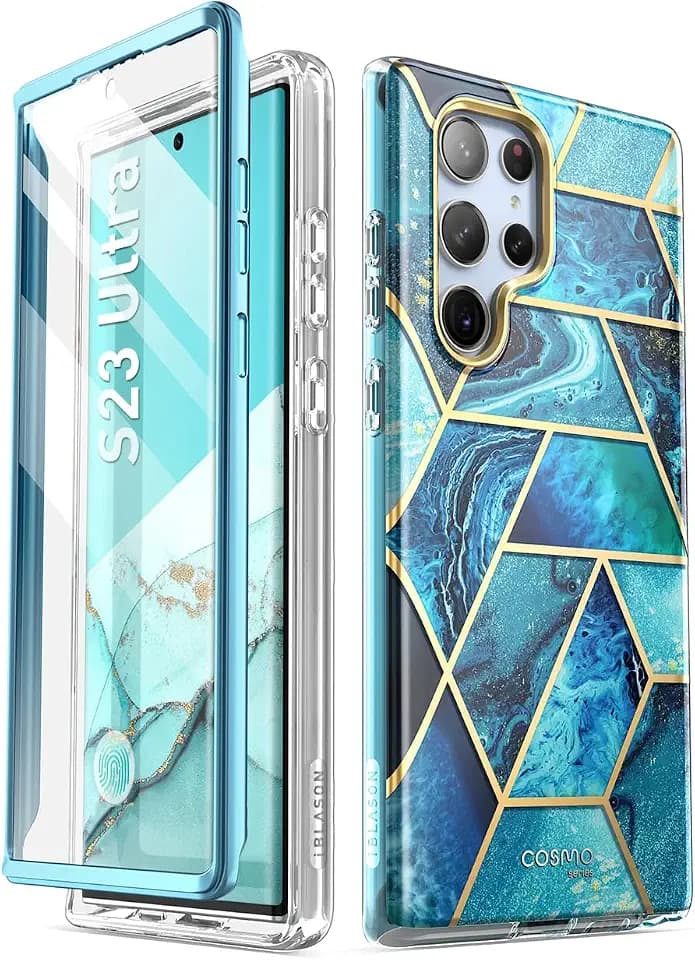 i-Blason for Samsung Galaxy S23 Ultra Case MagSafe 6.8", Ocean