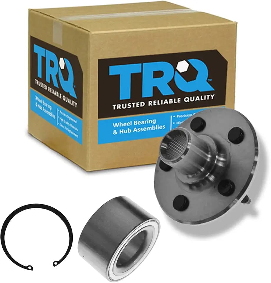 TRQ Rear Wheel Bearing & Hub Kit with ABS Sensor