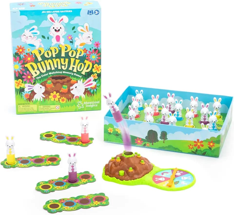 Educational Insights Pop Pop Bunny Hop