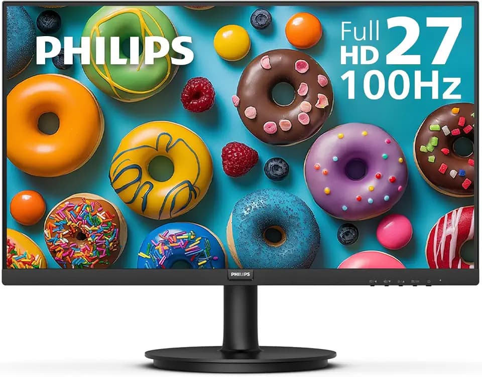 Philips 27" Computer Monitor FHD 100Hz VA VESA Eye Care, 271V8LB