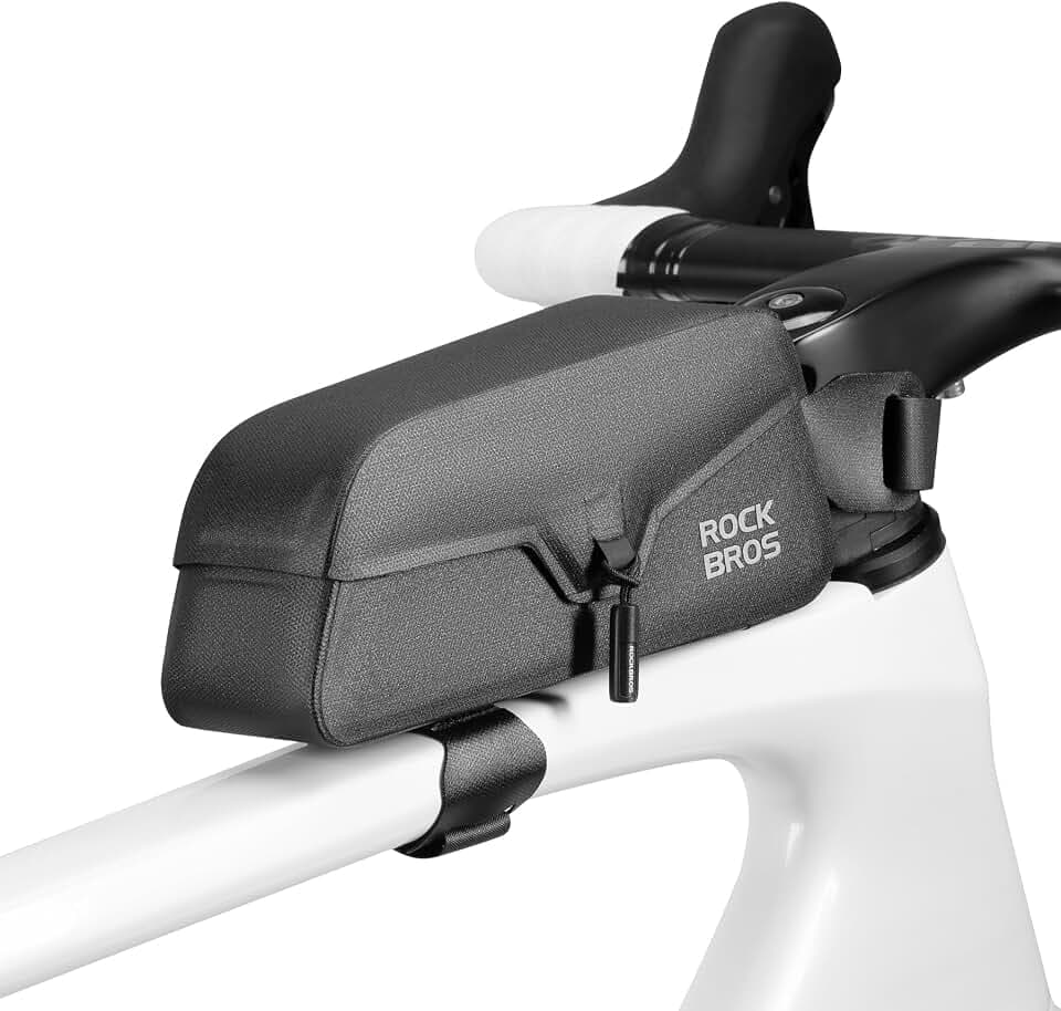 ROCKBROS Top Tube Bike Bag Waterproof Bike Frame Bag with Magnetic Flap