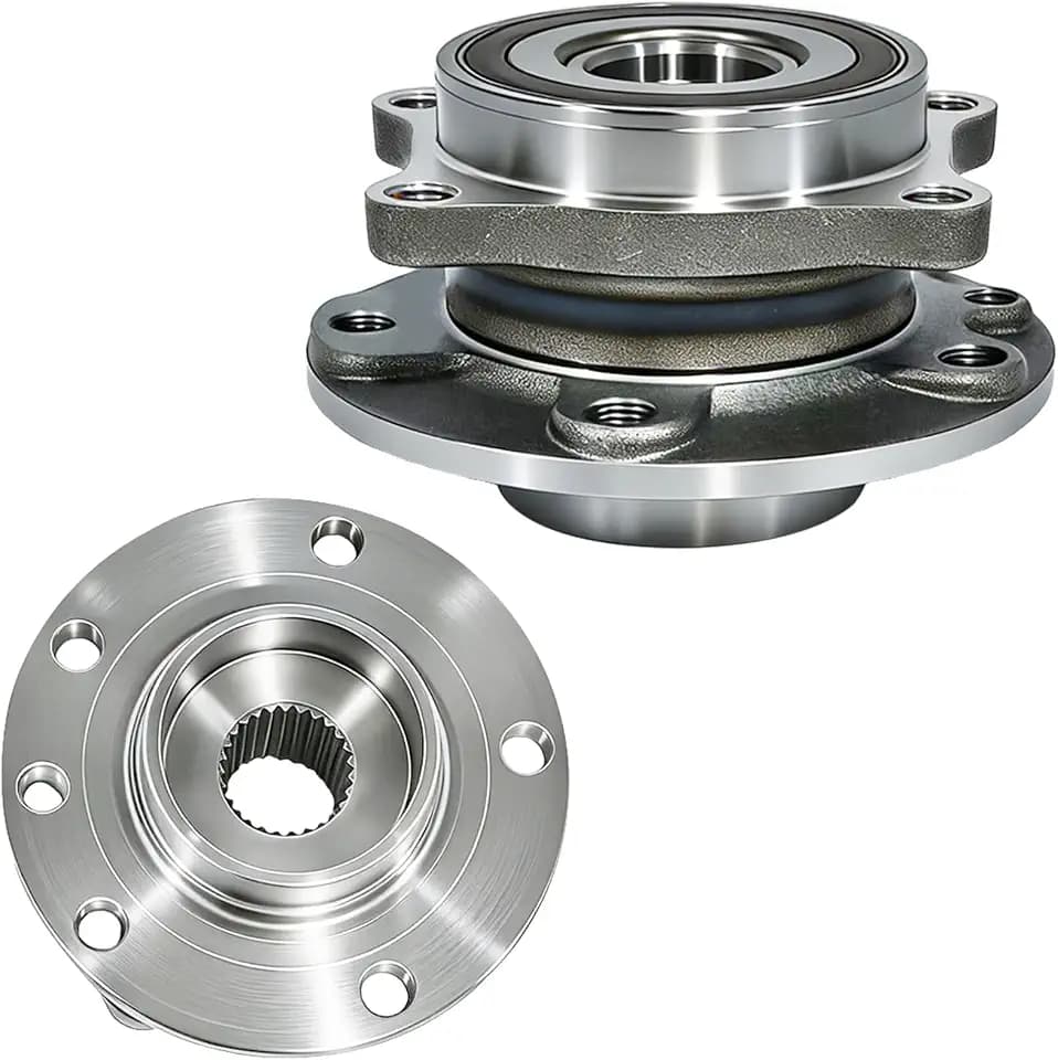 2PCS Front 513348 Wheel Hub & Bearing Assembly Fit for 2015-2016 Chrysler 200, 2013-2016 Dodge Dart w ABS