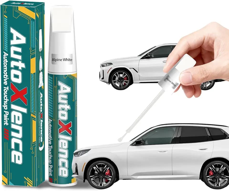 Alpine White(300) Car Touch Up Paint Compatible with BMW