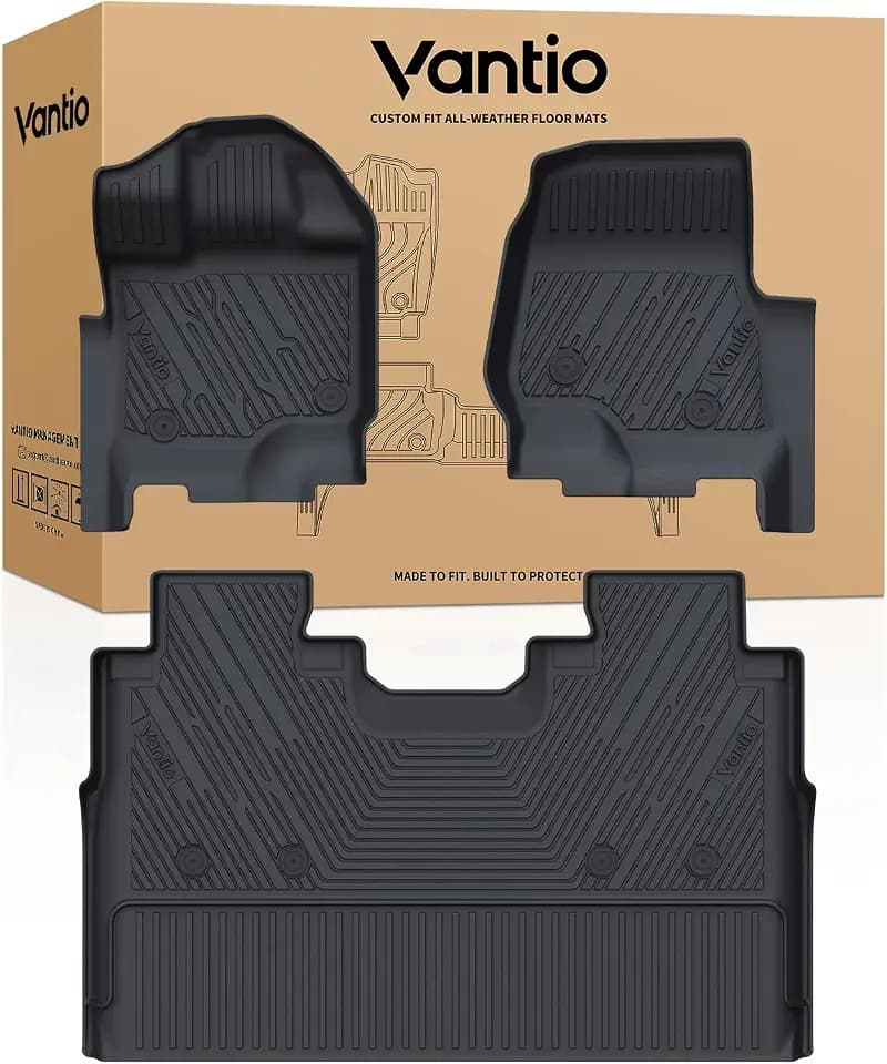 Floor mats for 2021-2026 F150/2022-2026 F150 Lightning Without Storage